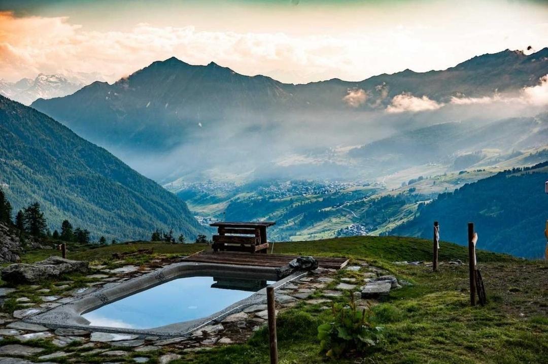 Rifugio Baita Belvedere Champoluc Eksteriør bilde