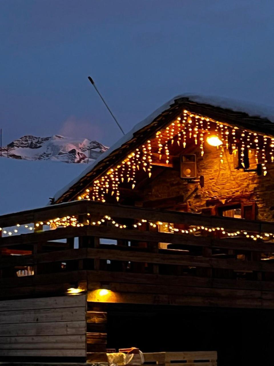 Rifugio Baita Belvedere Champoluc Eksteriør bilde